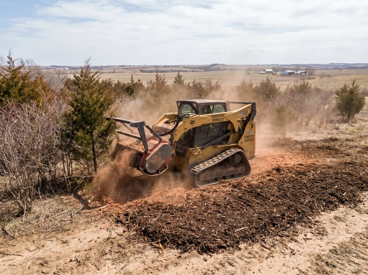 Forestry Mulching in DeLand, Florida