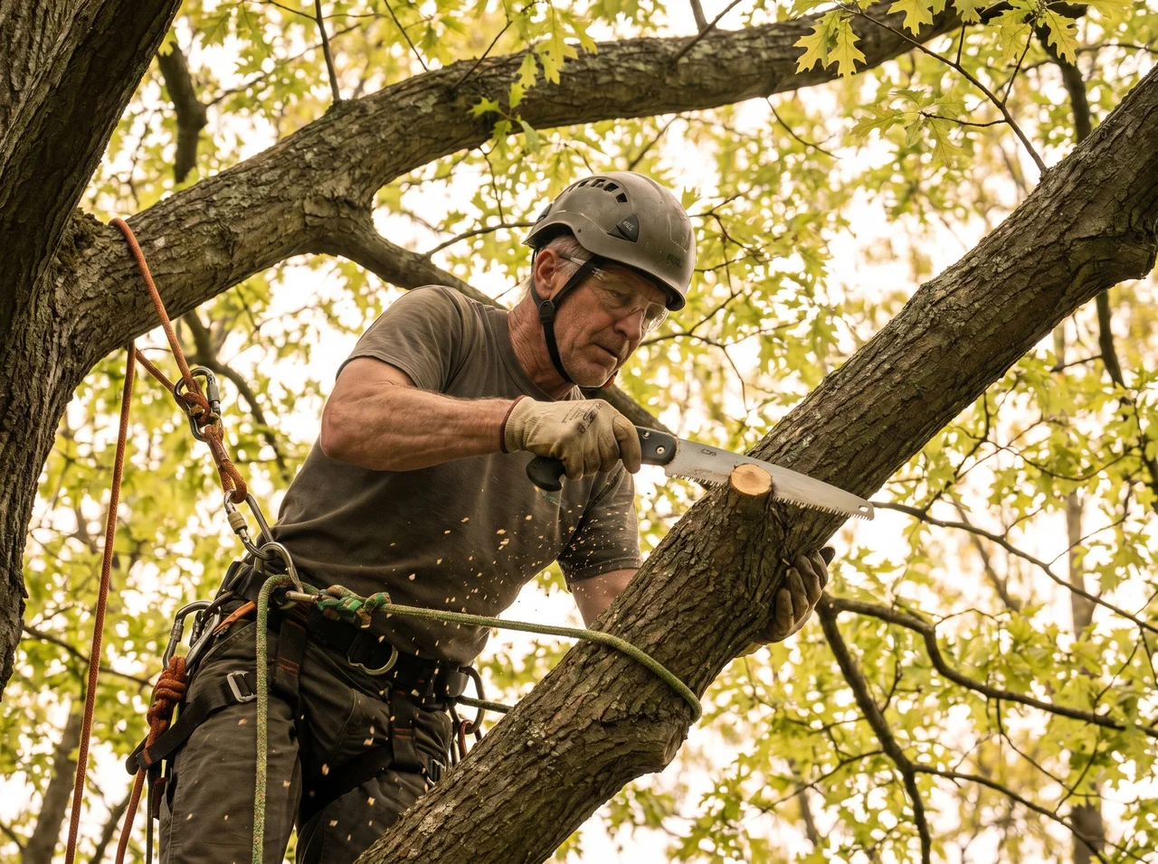 Tree Cabling & Bracing in DeLand, Florida